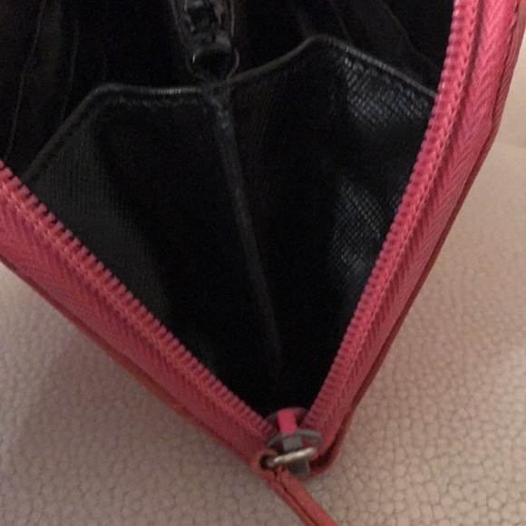 Authentic Prada Nylon Leather Wallet with authenticity & guarantee cards GUC - Picture 10 of 11
